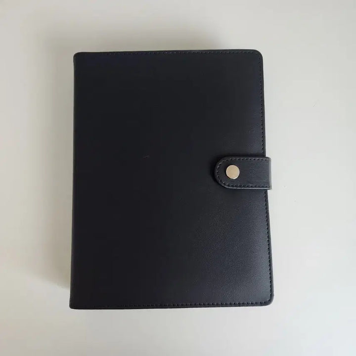 [BUNJANG] Miniut A5 Binder Black Set with 20 Inserts and 16 Card Sleeves / 미뉴잇 A5 바인더 블랙 양도 속지 20장, 대지 16장 포함