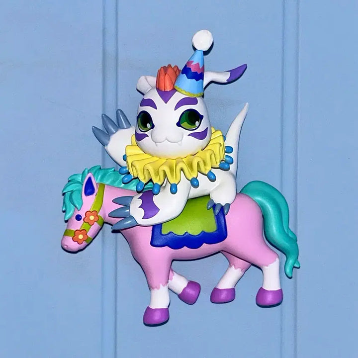 [BUNJANG] Digimon Circus Shiro-mon Figure Plastic Model / 반다이남코 어드벤처 쉬라몬 굿즈 디지몬 서커스 피규어 프라모델
