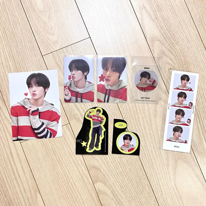 [BUNJANG] NCT WISH Riku Weverse Membership Kit Photocard Set / (분철) 엔시티위시 리쿠 위버스 멤버십 멤버쉽 키트 풀세트 풀구성 포카