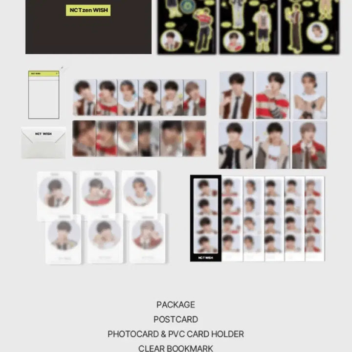 [BUNJANG] NCT WISH Riku Weverse Membership Kit Photocard Set / (분철) 엔시티위시 리쿠 위버스 멤버십 멤버쉽 키트 풀세트 풀구성 포카