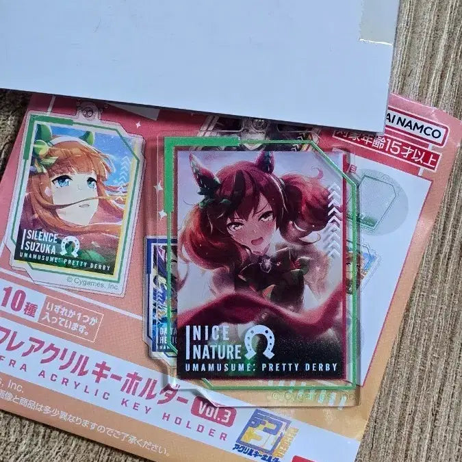 [BUNJANG] Uma Musume Nice Nature Acrylic Keychain / 우마무스메 나이스 네이처 아크릴 키링