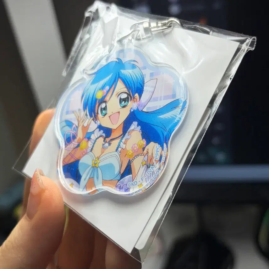 [BUNJANG] Mermaid Melody Pichi Pichi Pitch Hanon Hosho Mermaid Flower Series Acrylic Keyring (New) / 피치피치핏치 머메이드 플라워 쿠지 아크릴 키링 음파 호쇼 하논 새상품