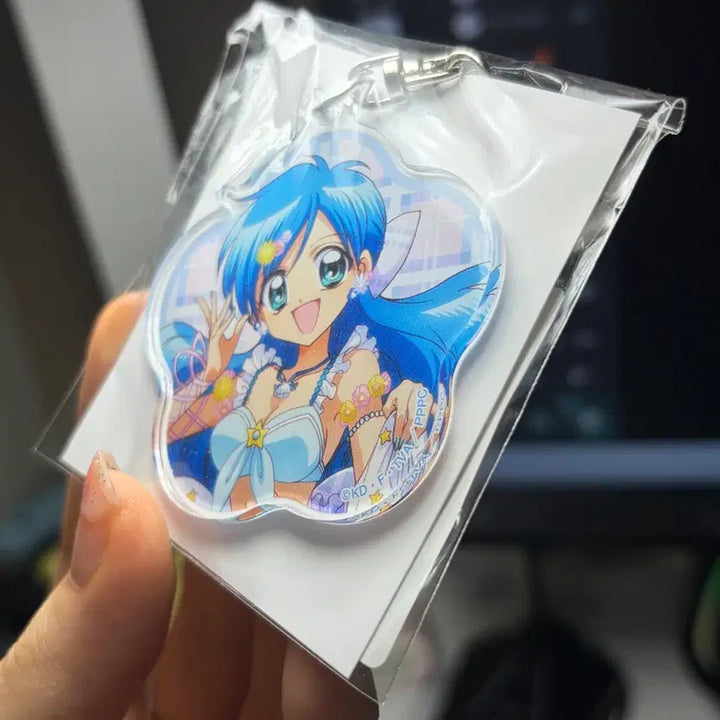 [BUNJANG] Mermaid Melody Pichi Pichi Pitch Hanon Hosho Mermaid Flower Series Acrylic Keyring (New) / 피치피치핏치 머메이드 플라워 쿠지 아크릴 키링 음파 호쇼 하논 새상품
