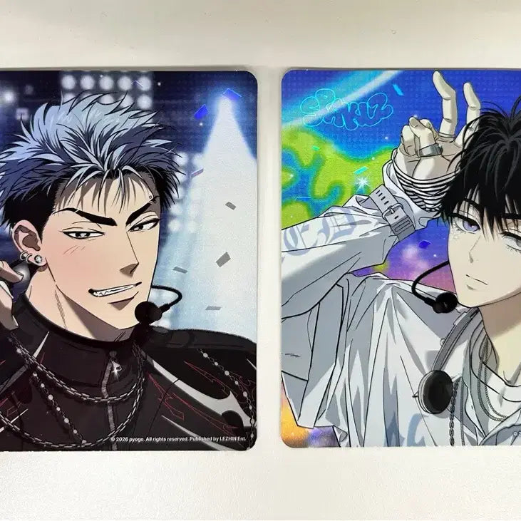 [BUNJANG] Sparkles Resin Popup R2R Postcard Set / 스파클즈 레진 팝업 R2R 알투알 엽서 양도합니다