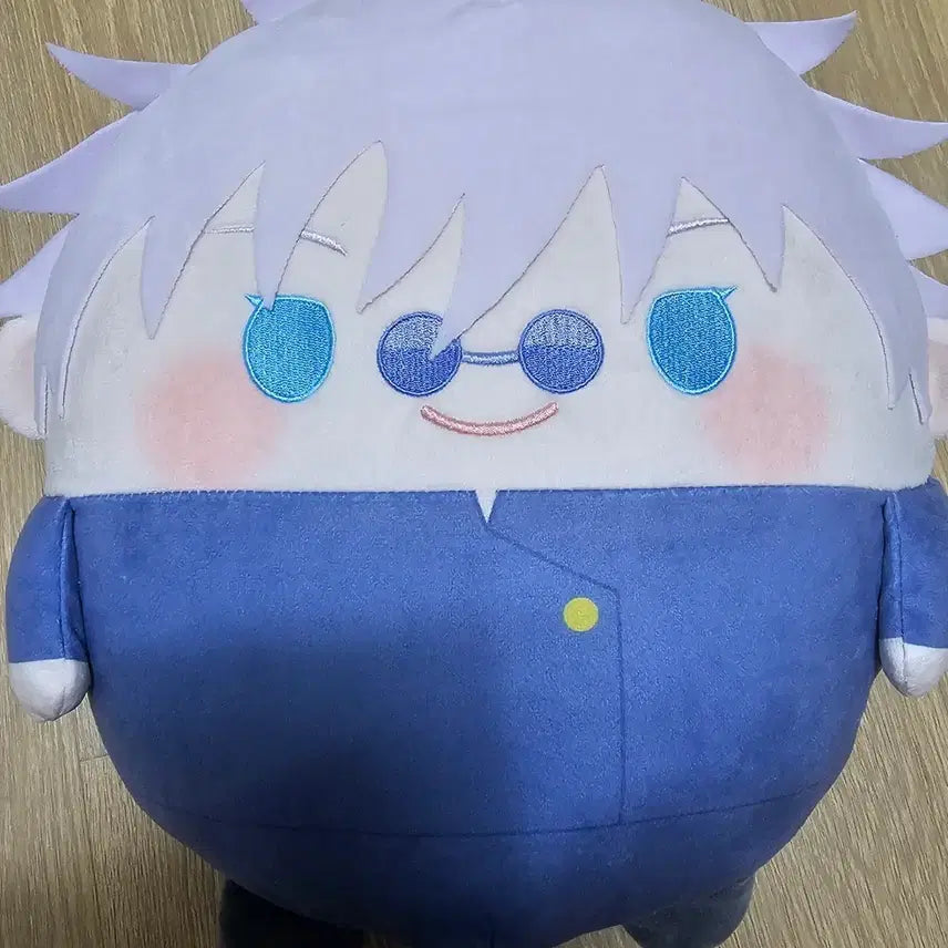 [BUNJANG] Jujutsu Kaisen Fuwakuji 2nd Edition Kaioketsu B Prize Satoru Gojo FuwaKororin Big Size Plush / 주술회전 후와쿠지 2탄 회옥옥절 B상 고죠사토루 후와코로링 빅사이즈