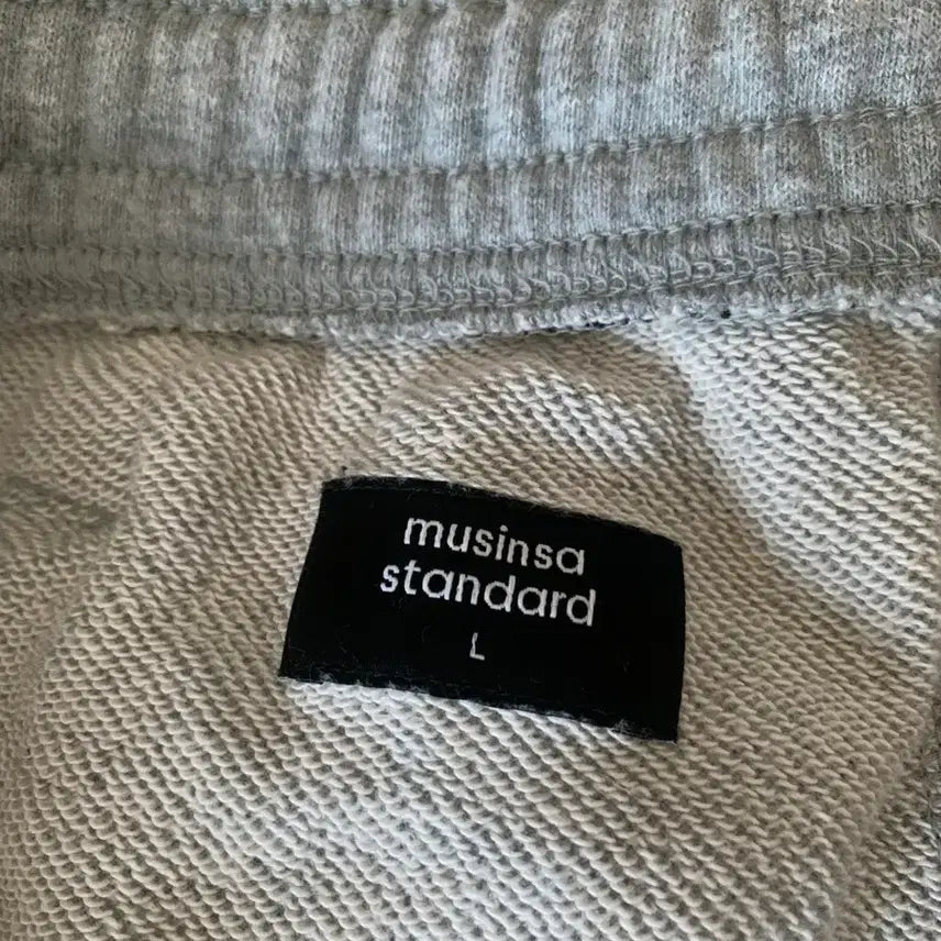[BUNJANG] Musinsa Standard Sweatpants Mélange Gray L / 무신사스탠다드 트레이닝 팬츠 멜란지그레이 L