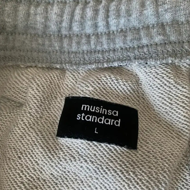 [BUNJANG] Musinsa Standard Sweatpants Mélange Gray L / 무신사스탠다드 트레이닝 팬츠 멜란지그레이 L