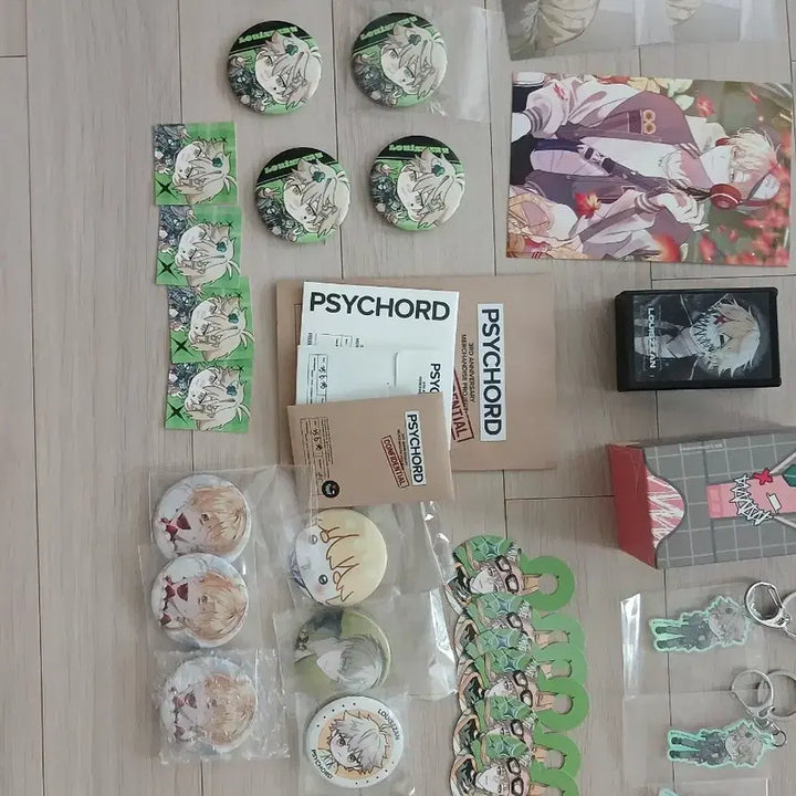 [BUNJANG] PSYCODE Rui Acrylic Application Form / 추가+탈/처분) 싸이코드 루이쨘 굿즈 아크릴 입사지원서 일괄 처분