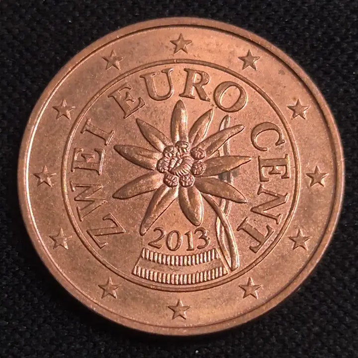 [BUNJANG] 2013 Austria 2 Euro Cent Coin / 2013년 오스트리아 2유로센트 동전 [EP. 3393]