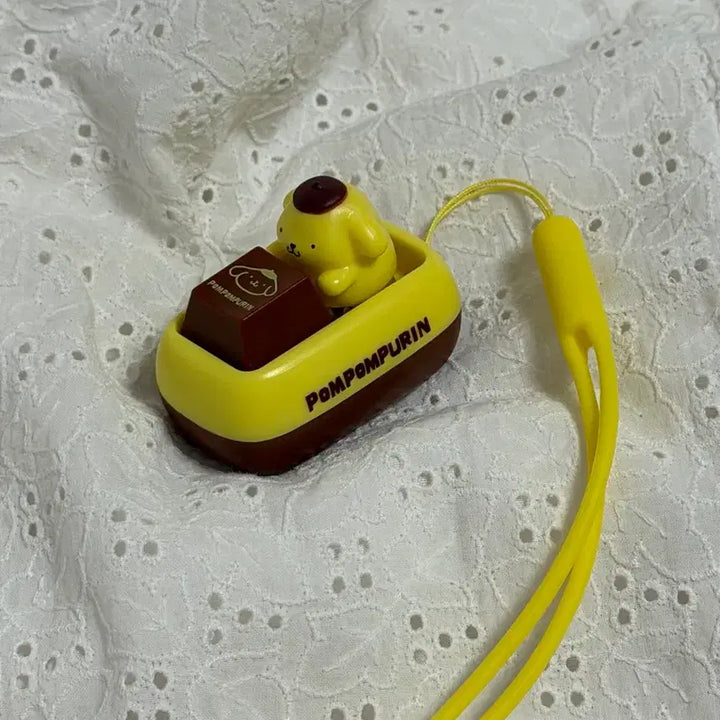 [BUNJANG] Tinyville Pompompurin Clicker Keycap Keyring / 타이니빌 폼폼푸린 클리커 클릭커 키캡 키링