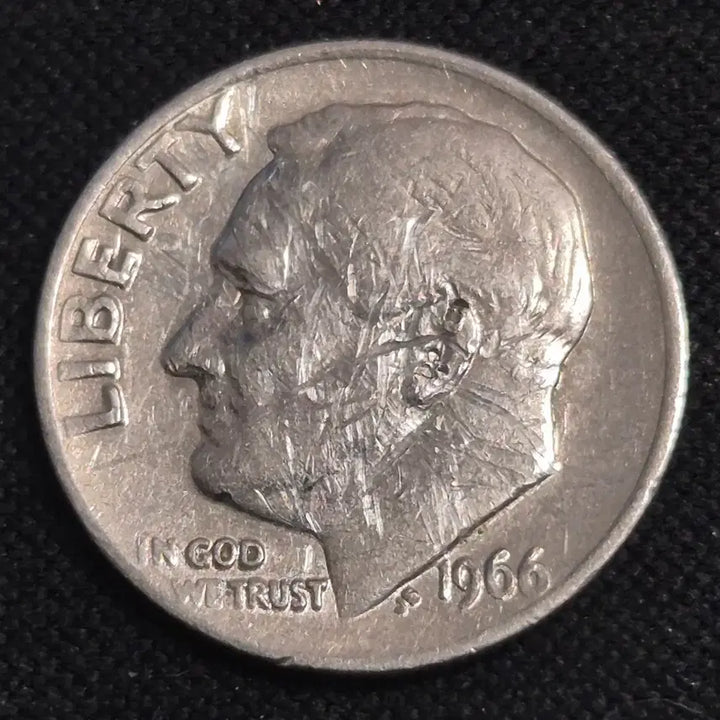 [BUNJANG] 1966 US Dime Coin / 1966년 미국 1다임 동전 [EP. 3394]