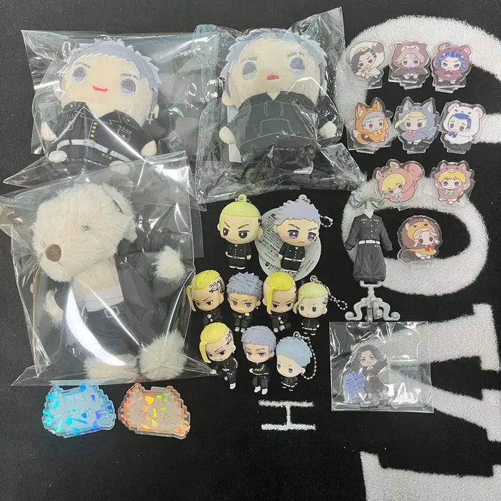 [BUNJANG] Tokyo Revengers Mitsuya &amp; Draken Merchandise Bundle / 도리벤 미츠야 드라켄 위주 굿즈 일괄 도쿄리벤저스