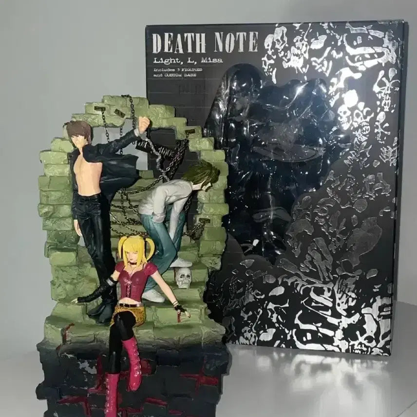 [BUNJANG] Death Note Classic Diorama Figure Full Set / 데스노트 고전 디오라마 피규어