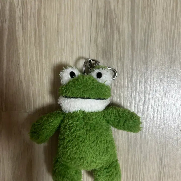 [BUNJANG] Tasted Frog Plush Keychain / 테이스티드 개구리 인형 키링