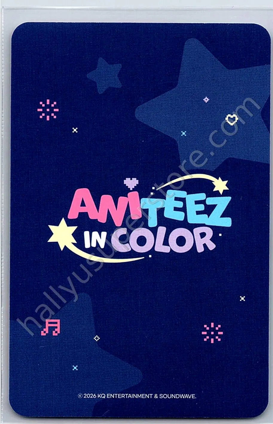 ATEEZ - Seonghwa - ANITEEZ IN COLOR trading card