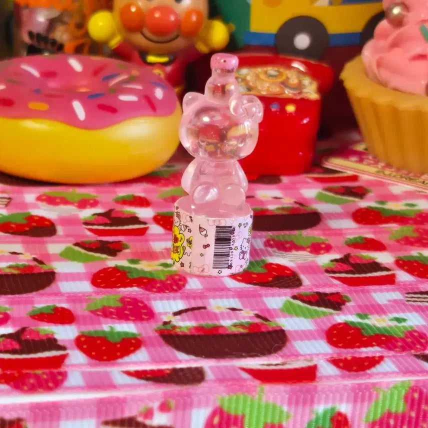 [BUNJANG] Kitty Miniature Drink Bottle - Pink / 키티 미니어처 병 음료수_ 핑크
