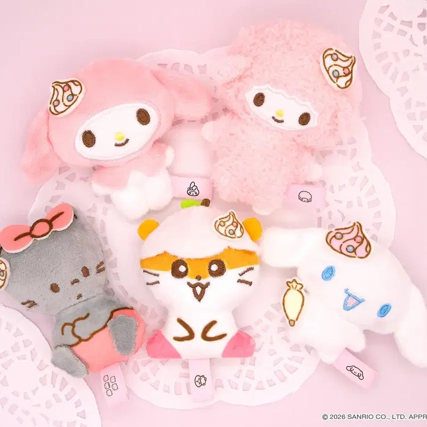 [BUNJANG] Sanrio My Melody Whipped Cream Scent Mascot Gacha New Unsealed / 산리오 휘핑크림 향기 마스코트 가챠 마이멜로디 새상품 미개봉