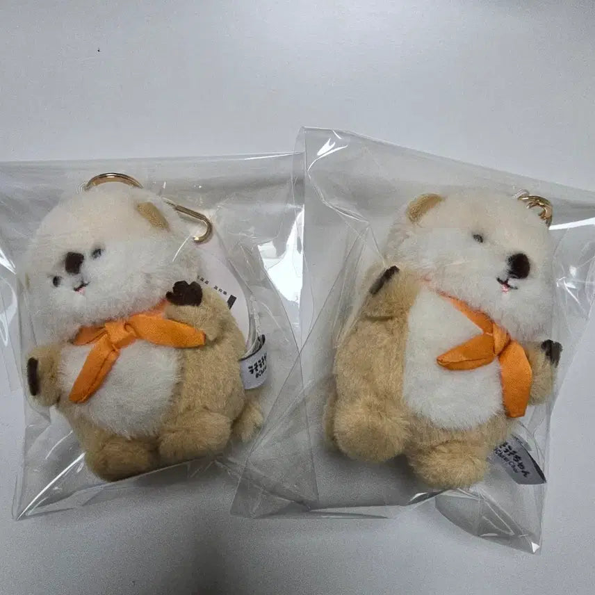 [BUNJANG] Little Woosoochoo 8cm Plush Doll Keychain (Authentic) / 가족여행 리틀 우소우소짱 8cm 정품