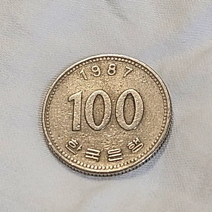 [BUNJANG] 1987 100 Won Coin / 1987년 100원