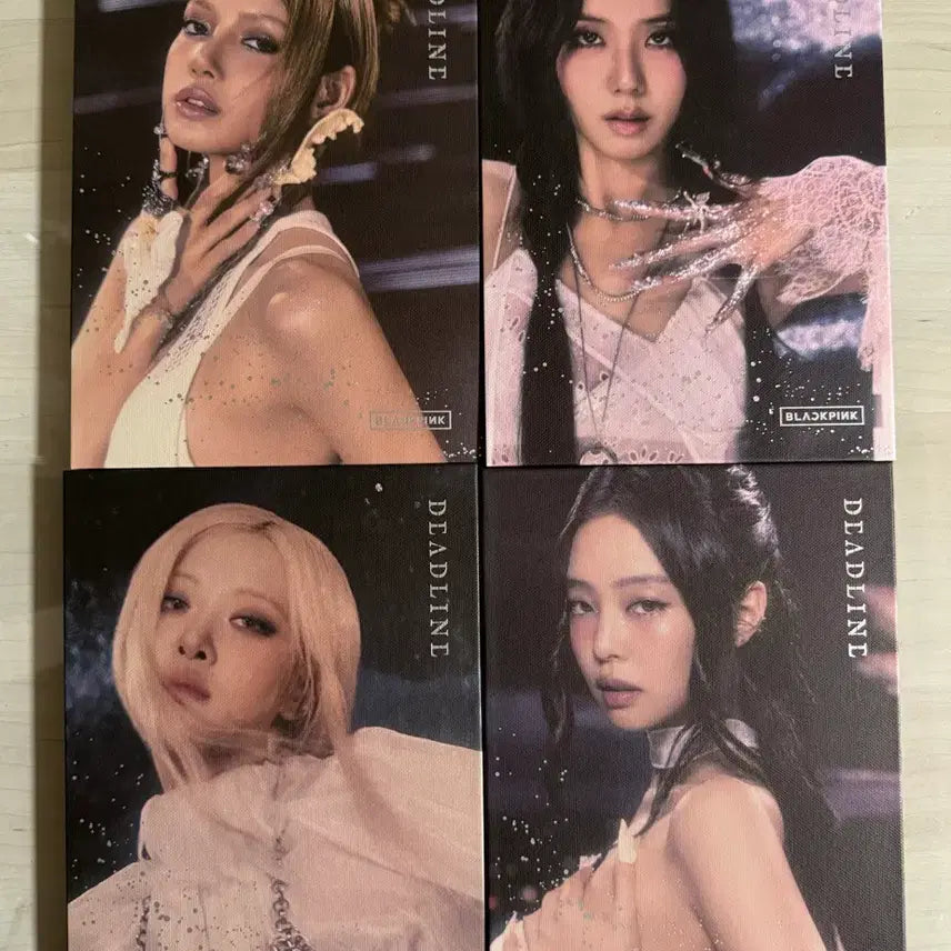 [BUNJANG] BLACKPINK THE ALBUM Digipack Unsealed Bundle Set (Excluding Photocards) / 블랙핑크 데드라인 개봉앨범 포카 제외 일괄