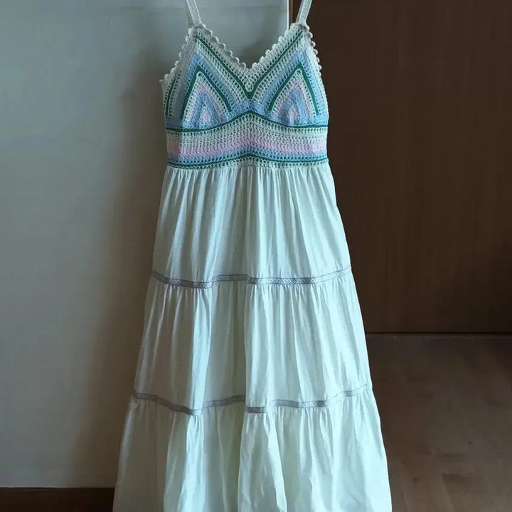 [BUNJANG] Bikini Band Knit Maxi Dress / 비키니밴드  끈 원피스