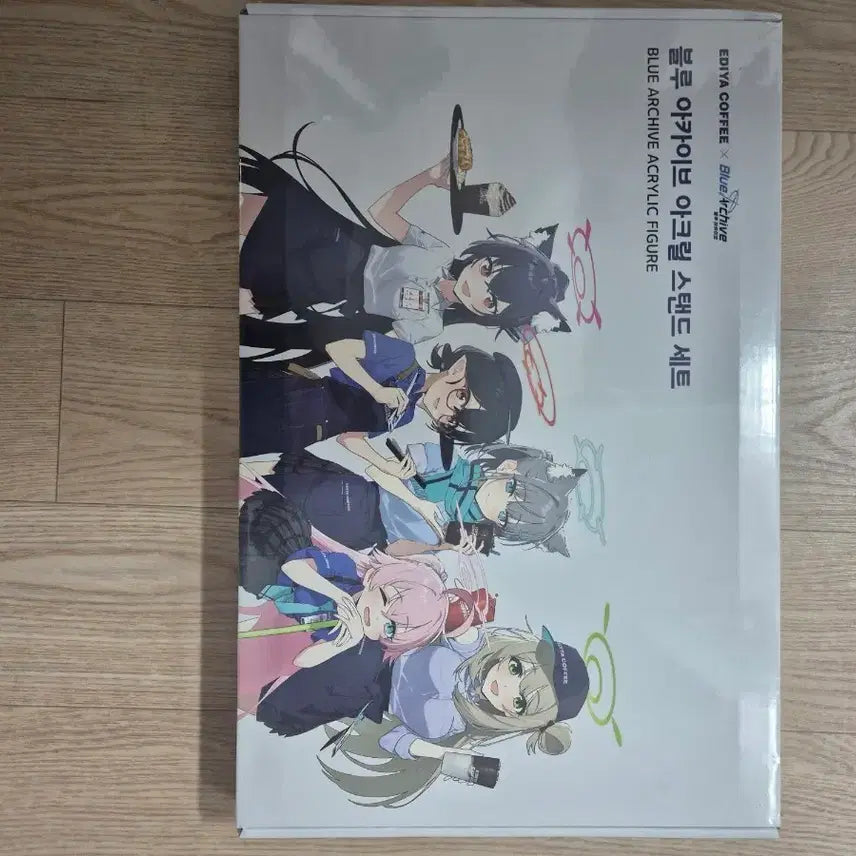 [BUNJANG] Blue Archive x Ediya Coffee Collaboration Acrylic Stand Set / 블루아카이브 이디야 콜라보 아크릴 스텐드