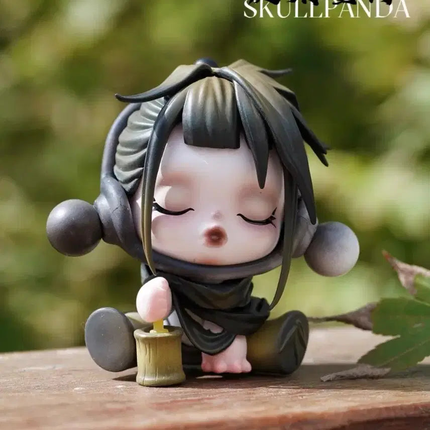[BUNJANG] Pop Mart Skullpanda Garden Plum Blossom Series: The Bamboo Figure / 팝마트 스컬판다 정원 매화 시리즈 The Bamboo
