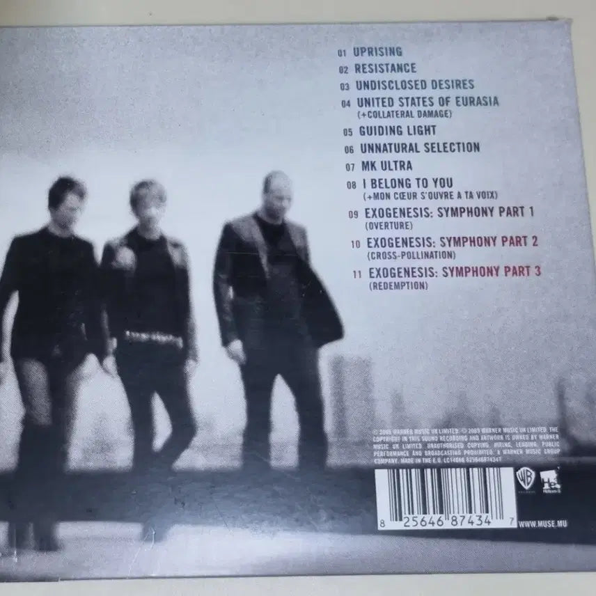 [BUNJANG] MUSE The Resistance (Opened CD) / 뮤즈 MUSE - THE RESISTANCE (개봉 CD)