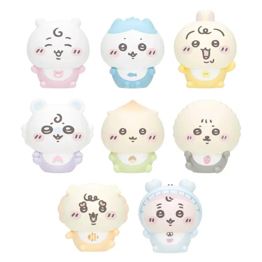 [BUNJANG] Shi-sha Soft Vinyl Figure Set / 시사 시샤 소프비 피규어 가챠 스시 초밥 엉금엉금 베이비 라멘 치이카와