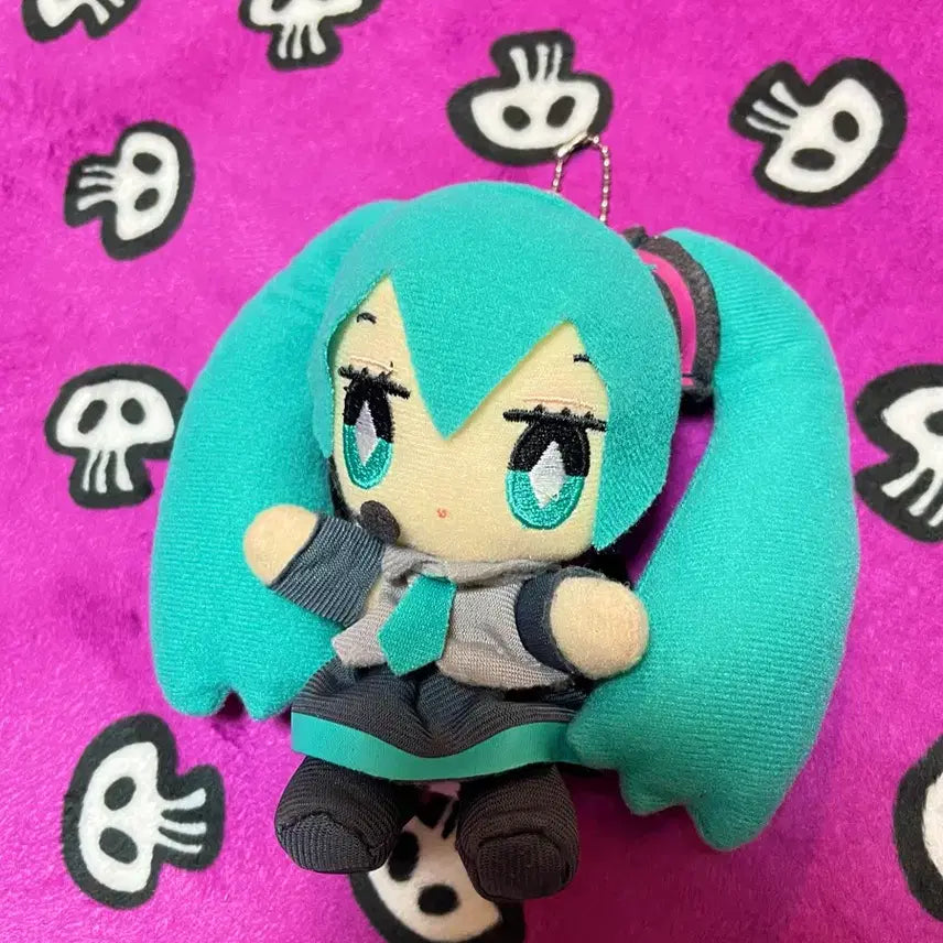 [BUNJANG] Official Shumai-kun x Hatsune Miku Mini Plush / 레어]정품 슈마이군 X 하츠네미쿠 미니 인형