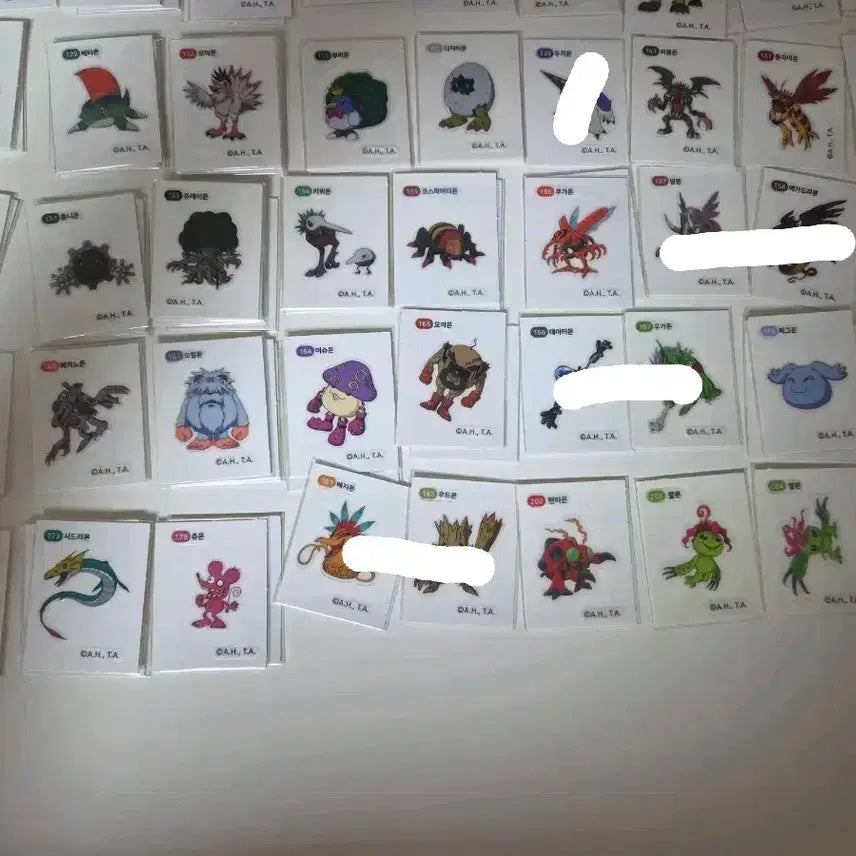[BUNJANG] Digimon Sticker Pack / 디지몬 띠부씰 개당 1000