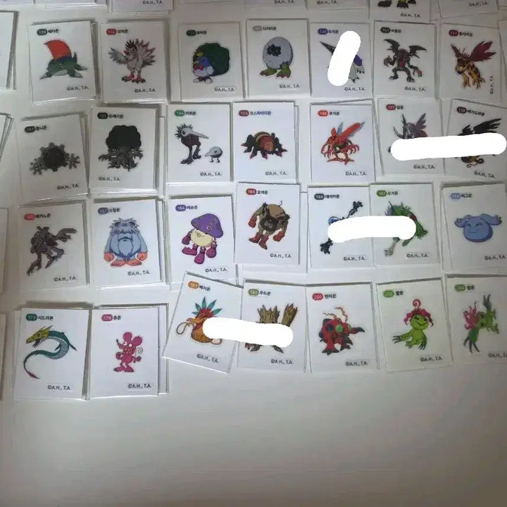 [BUNJANG] Digimon Sticker Pack / 디지몬 띠부씰 개당 1000