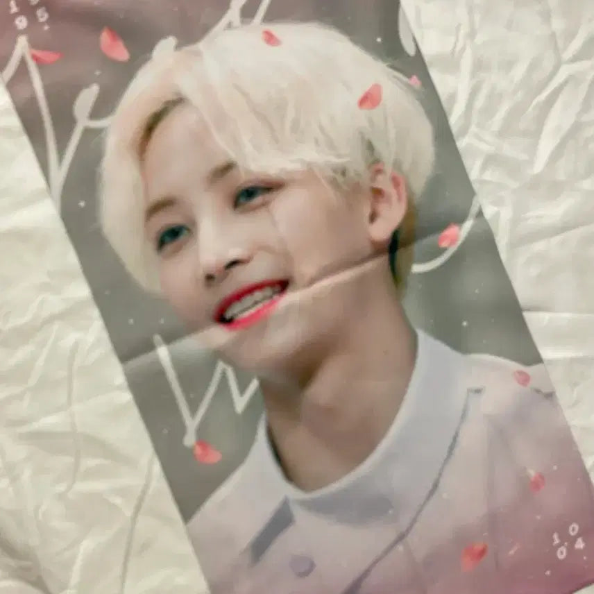 [BUNJANG] SEVENTEEN Jeonghan Extra Large Reflective Slogan / 세븐틴 정한 반사슬로건 판매