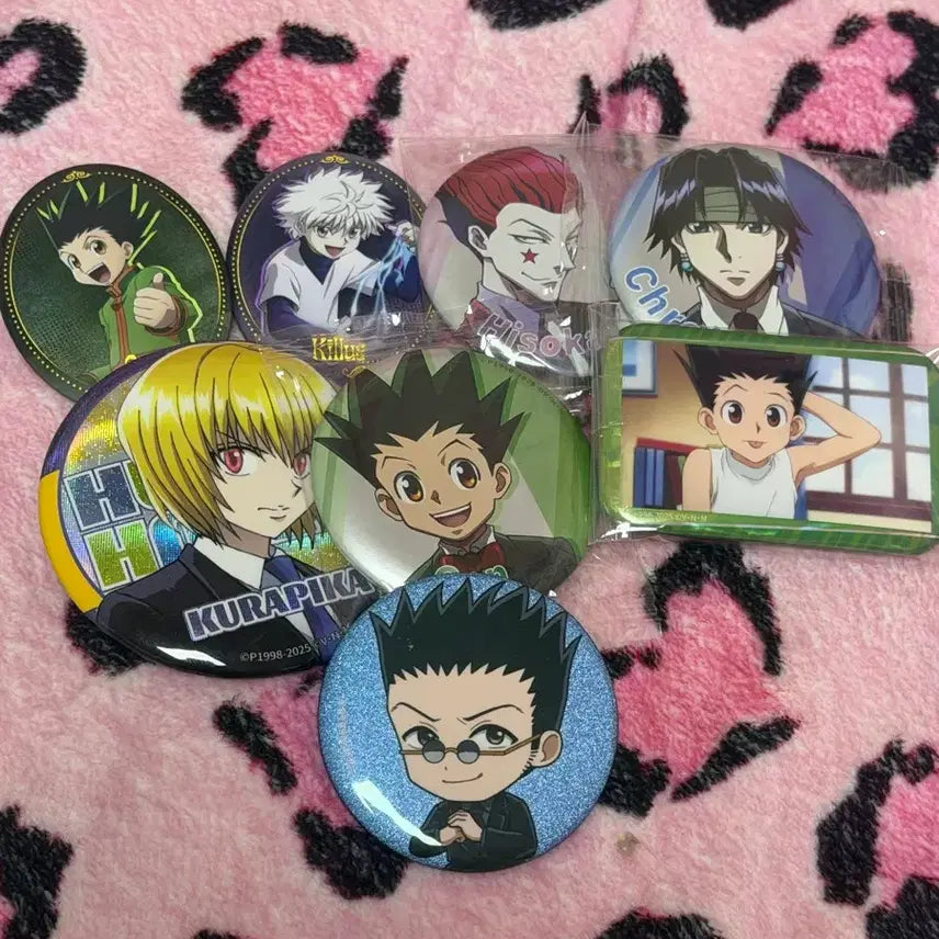 [BUNJANG] Hunter x Hunter Can Badge Set / 헌터헌터 캔뱃지