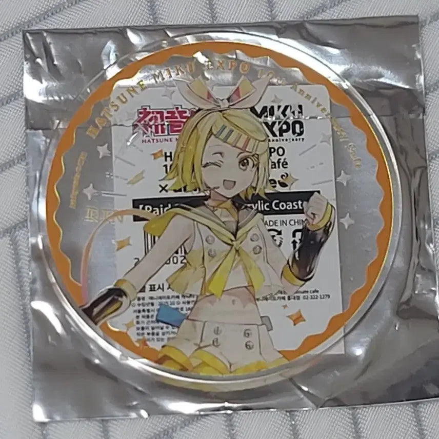 [BUNJANG] Hatsune Miku Expo 10th Anniversary Acrylic Coaster / 하츠네 미쿠 액스포 10주년 아크릴 코스터