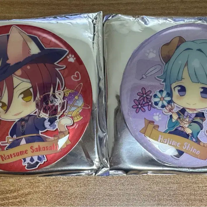 [BUNJANG] Ensemble Stars Natsume &amp; Hajime Badges / 앙스타 나츠메, 하지메 뱃지