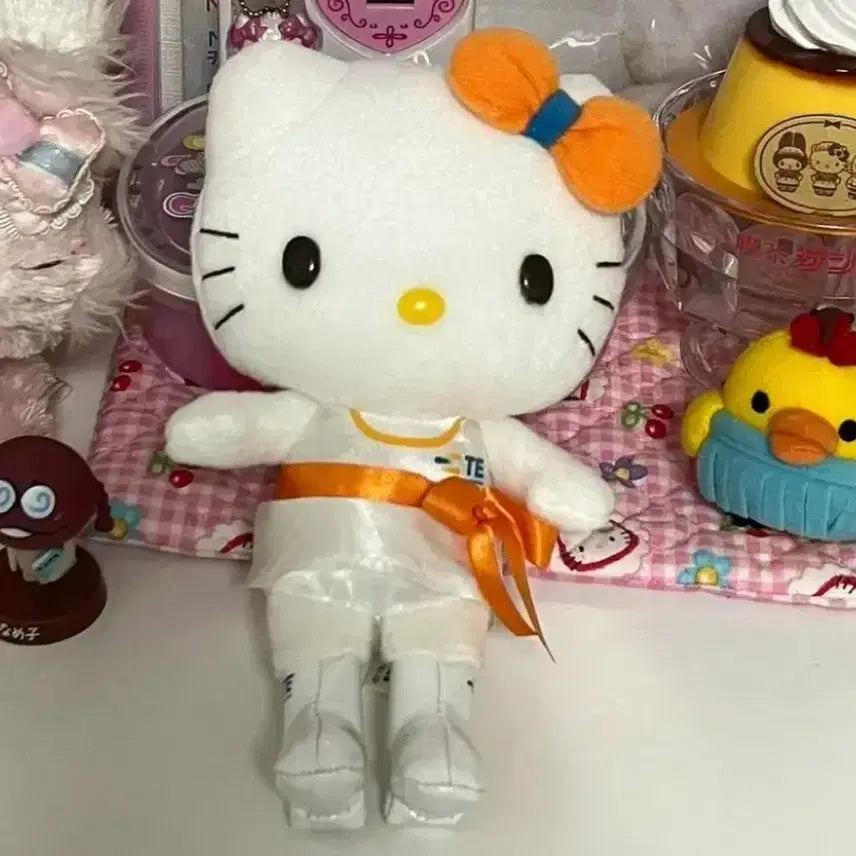 [BUNJANG] Sanrio Classic Kitty Doll (Long Legs) / 롱다리 고전키티 인형 산리오 키티 한정판 단종 빈티지 드레스 키티