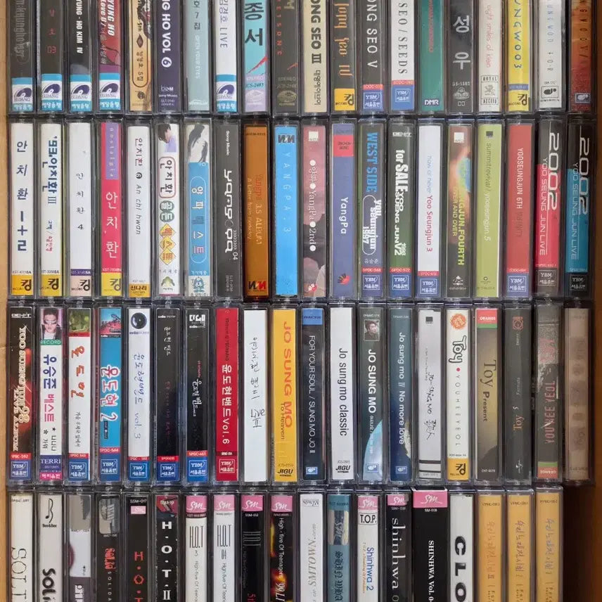[BUNJANG] Korean 90s-2000s K-Pop &amp; Ballad Cassette Tape Collection / 김경호 김종서 신승우 안치환 양파 유승준 윤도현 조성모 토이 S.E.S