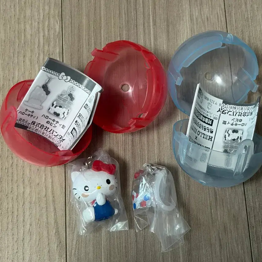 [BUNJANG] Monchhichi Hello Kitty Collaboration Figure / 헬로키티 몬치치 가챠