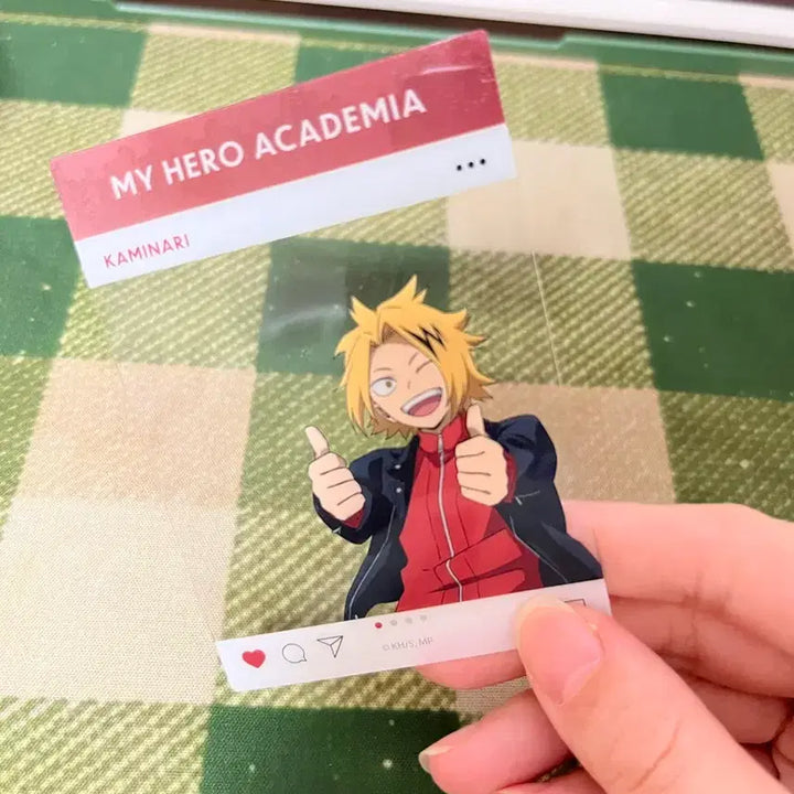 [BUNJANG] My Hero Academia Kaminari Tokyo Tower Collaboration Cafe Exclusive Clear Card / 카미나리 도쿄타워 콜라보카페 특전 클리어카드 나히아 히로아카