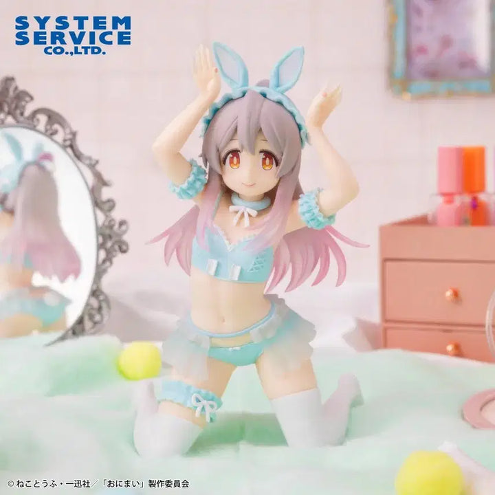 [BUNJANG] Onimai Oyama Mahiro Pastel Bunny Blue Ver. Figure / 오빠는 끝 오니마이 오야마 마히로 파스텔 바니 블루ver 피규어
