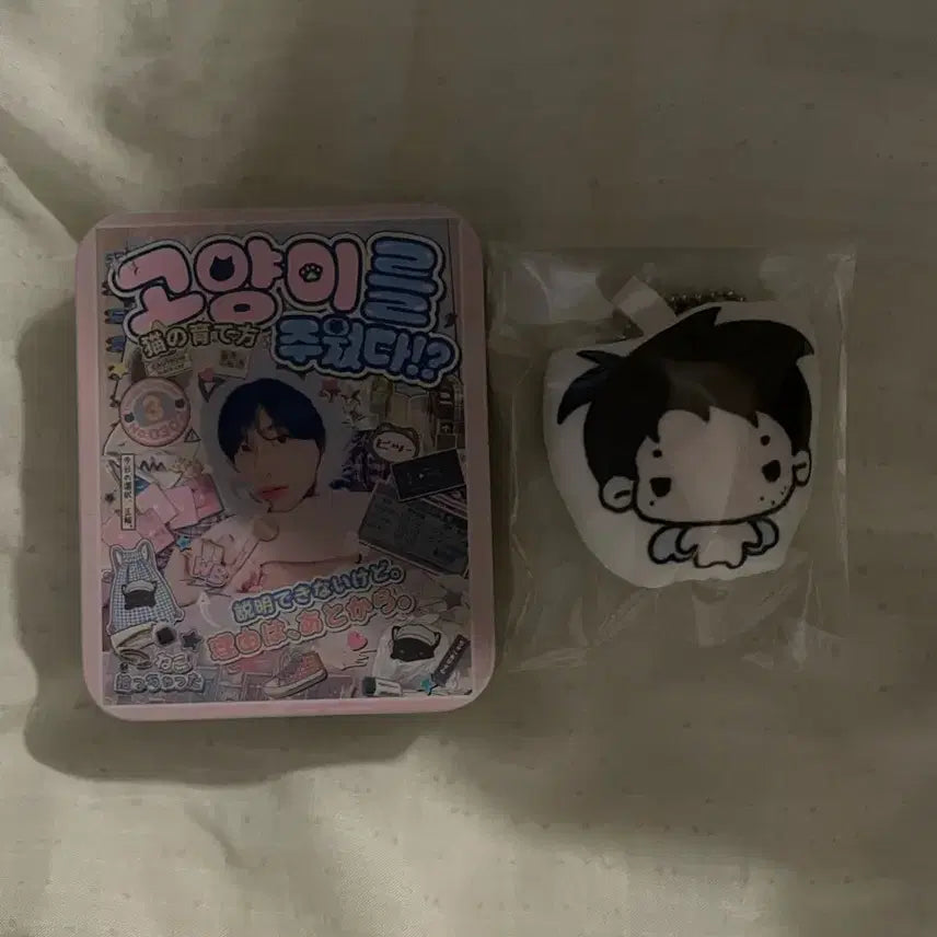 [BUNJANG] Won Bin Tin Case &amp; Sohee Cushion Keychain Bundle / 원빈틴케이스 소희쿠션키링(일괄=5000원)