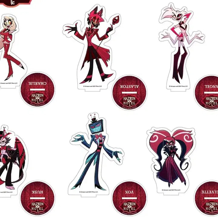 [BUNJANG] Hazbin Hotel Black Balloon Acrylic Standee / 해즈빈 호텔 블랙벌룬 아크릴만 공구