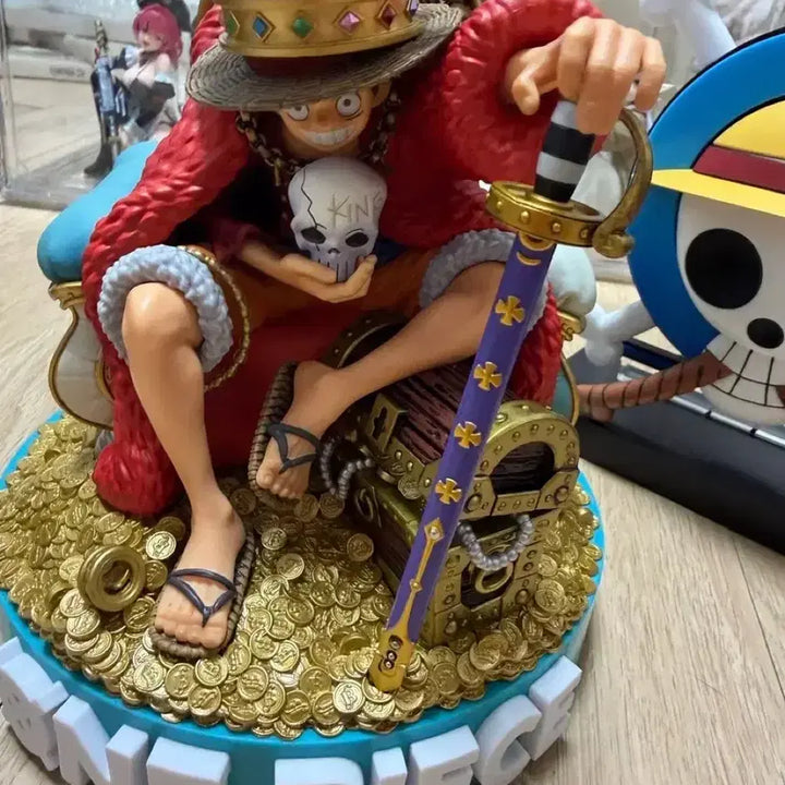 [BUNJANG] One Piece King Luffy Diorama Figure / 원피스  디오라마 킹 루피 피규어