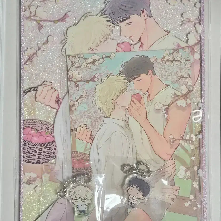 [SOLD OUT] 모펀 비밀정원의초대 신품법 아크릴 글리터 색지 + 키링