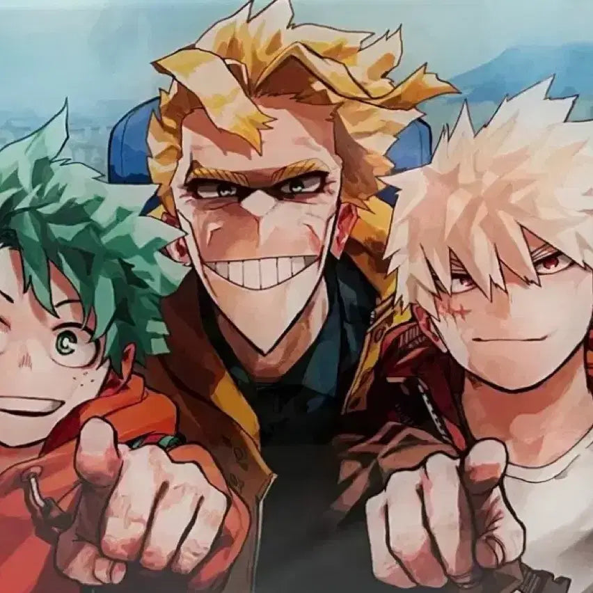 [BUNJANG] My Hero Academia Original Drawing Exhibition Snapshot Acrylic Stand / (미개봉 택포 7.0)나히아 히로아카 원화전 스냅샷 아크릴