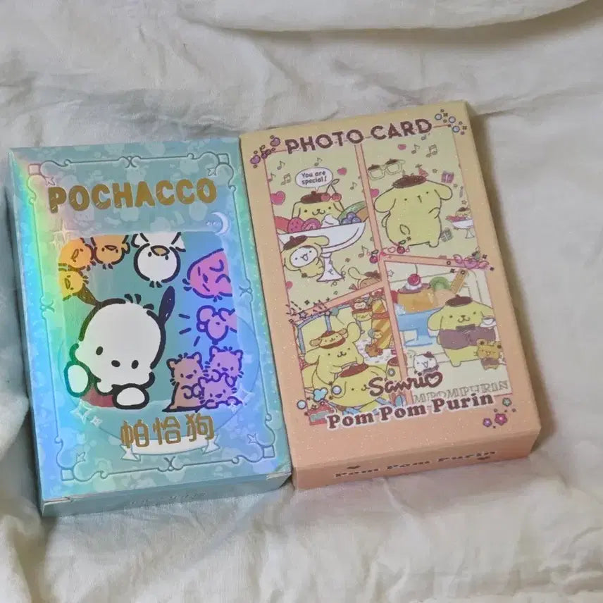 [BUNJANG] Sanrio Pompompurin Pochacco Photocard Bundle / 산리오 폼폼푸린 포차코 포토카드