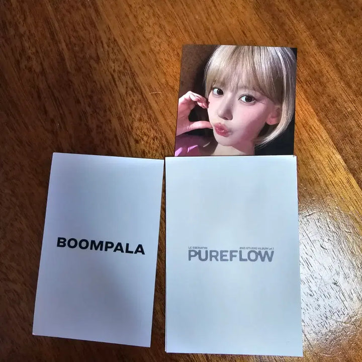[BUNJANG] LE SSERAFIM Sakura Live Broadcast Photocard / 르세라핌 붐팔라 2주차 사쿠라 공방포토카드