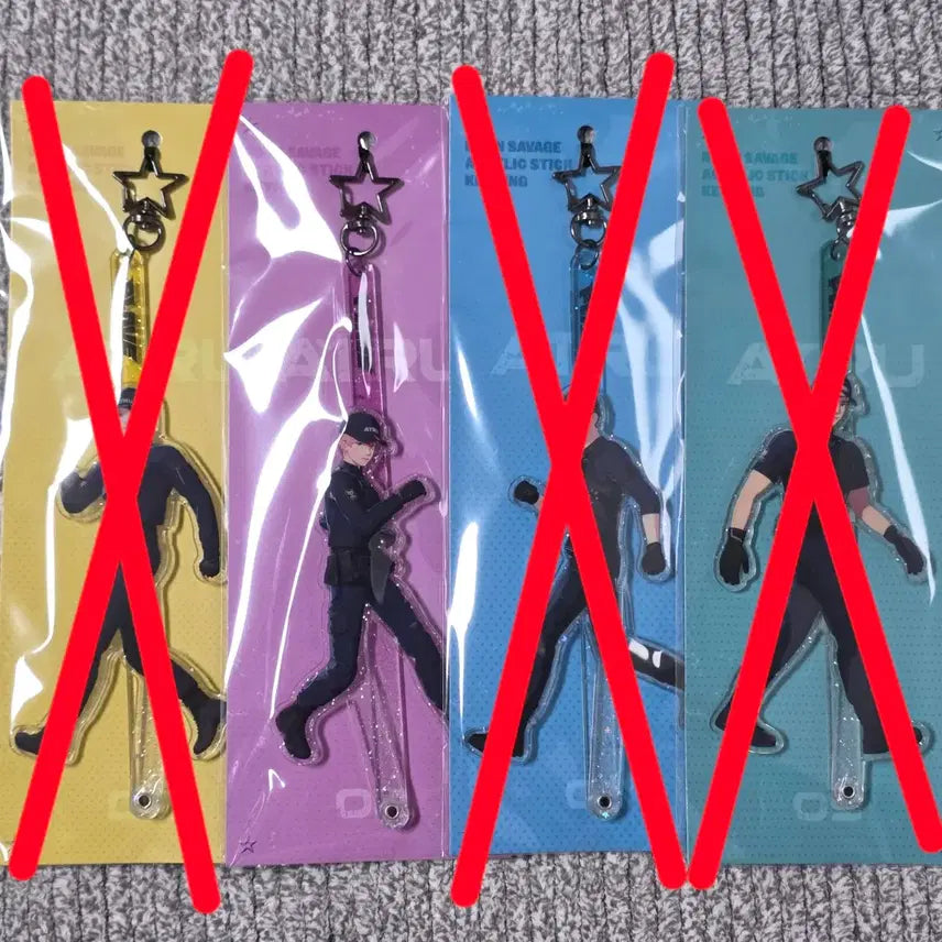 [BUNJANG] PLAVE Bambi Kalpatu Acrylic Stick Keyring / 플레이브 밤비 칼파투 아크릴 스틱 키링 원가양도