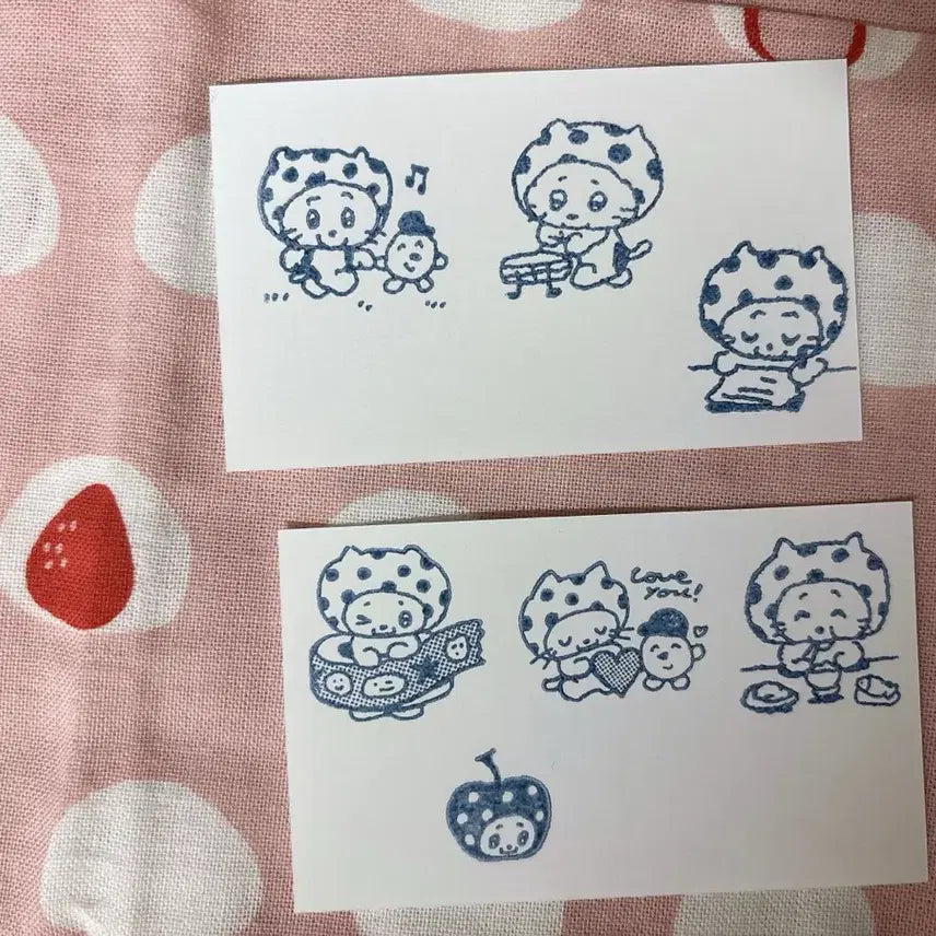 [BUNJANG] Niobium Jotta Core Wood Stamp Set / 나무 도장 우드 스탬프 niobium jotta core